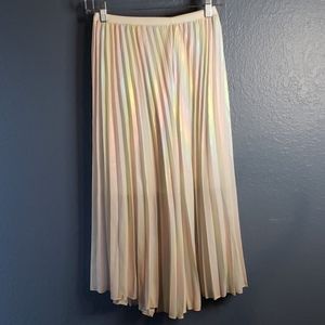 Pastel rainbow Midi skirt